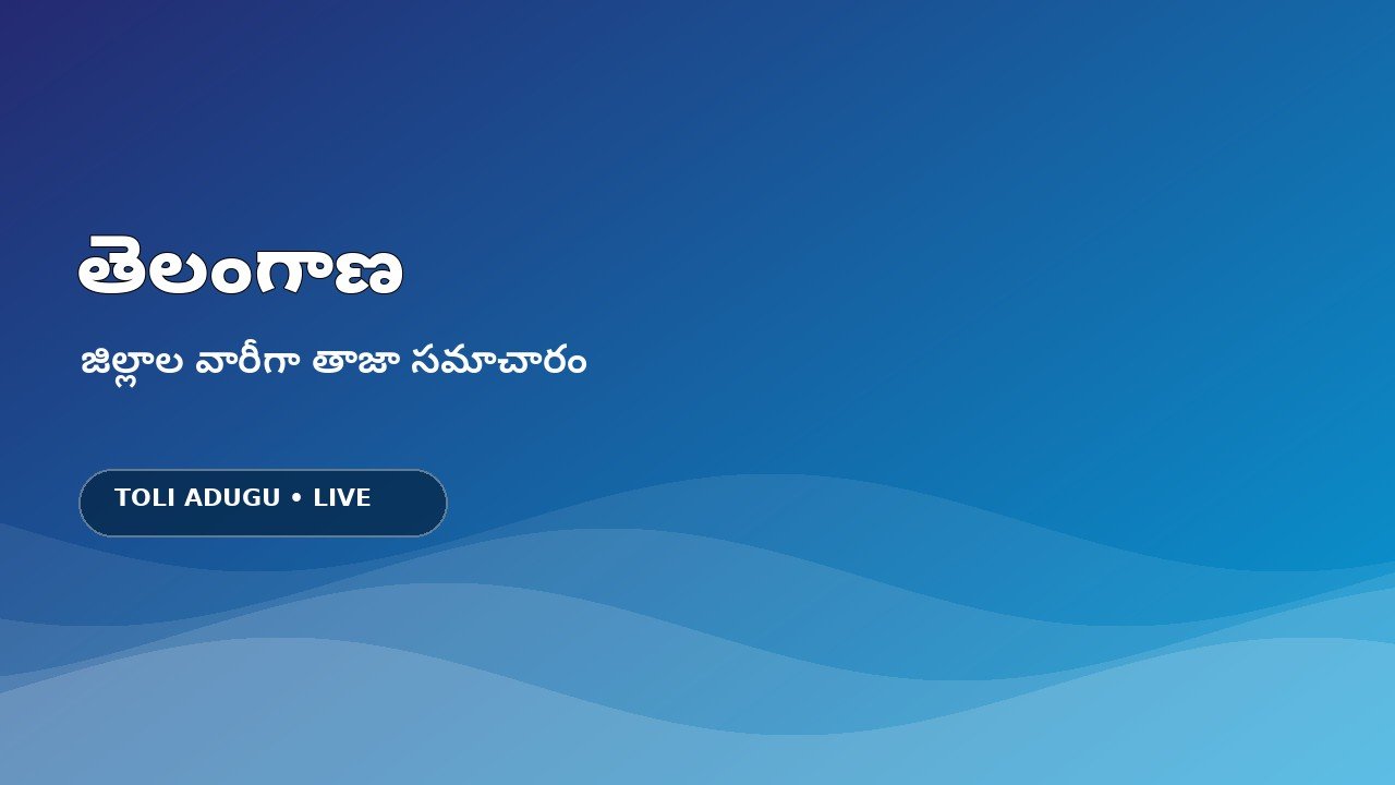 తెలంగాణ జిల్లాల్లో అభివృద్ధి పనులపై సమగ్ర సమీక్ష